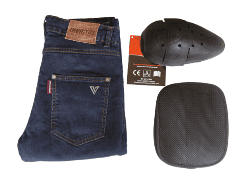 Pantalon Vaquero Moto Wayne Azul Invictus