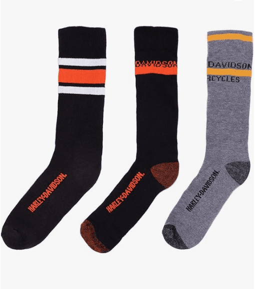 Harley Davidson 3 pares de calcetines men Holiday Midcalf
