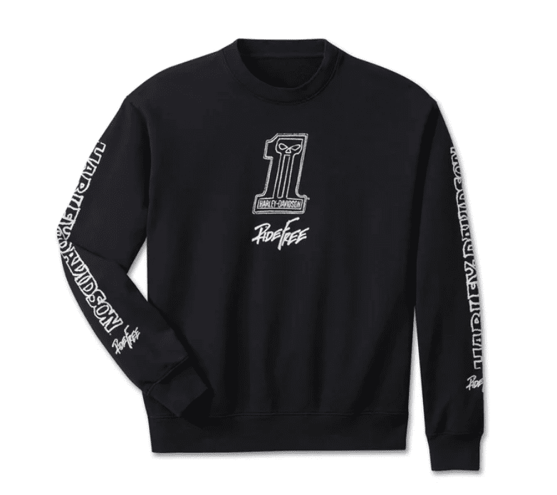 Sudadera Willie G Sketchy #1 Crewneck Sweatshirt - True Black