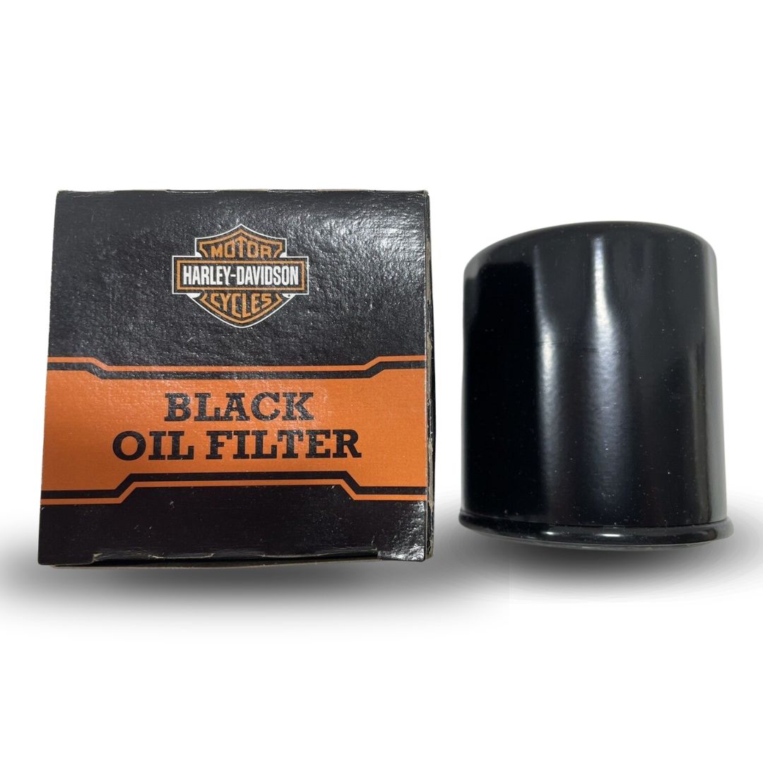 Black Oil Filter for Evolution and Sportster