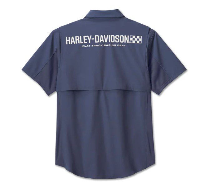 Wicked Short Sleeved Performance Shirt - Blue