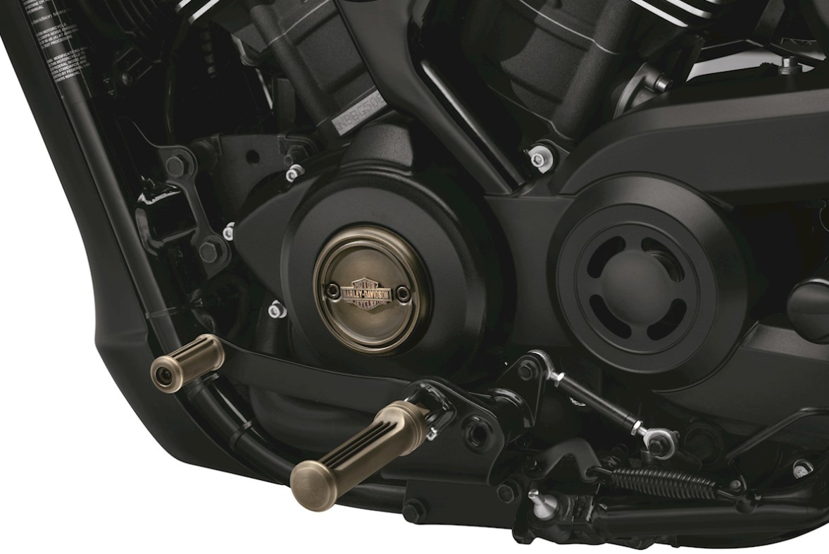 Harley-Davidson® Brass Finish Left Side Medallion - Fits XG Models