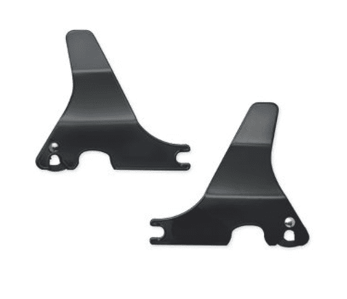 Placas laterales desmontables Harley-Davidson – Negro brillante