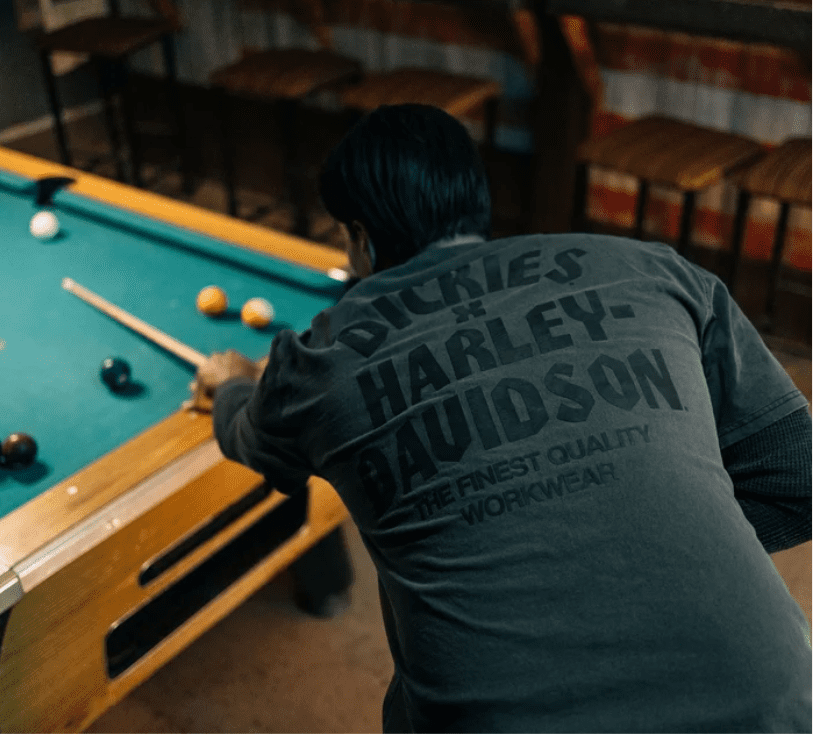 Dickies x HD Heavyweight Pigment Dyed Short Sleeve Tee - Anthracite