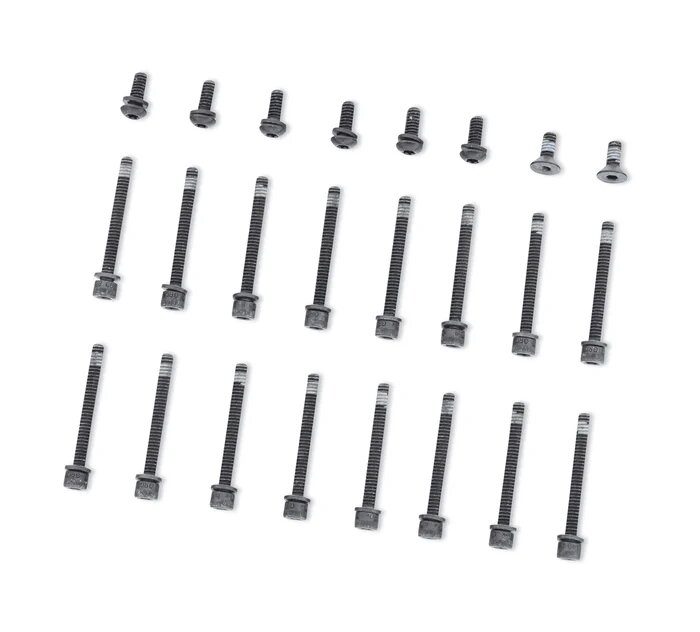Black Derby Cover and Primary Drive Bolt Kit