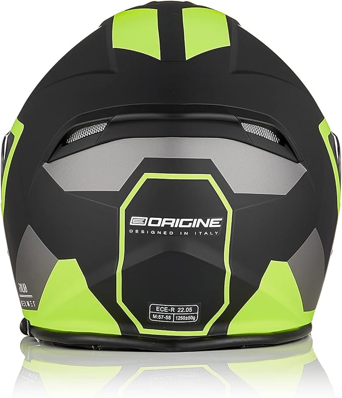 ORIGINE PALIO Casco Moto Jet Abierto con Doble Visera Homologado ECE