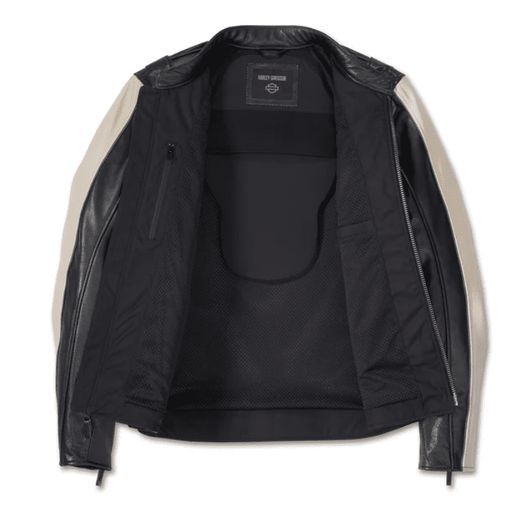 Jaqueta de couro Enduro Screamin' Eagle masculina