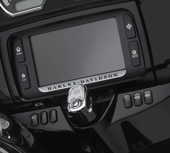 Harley Davidson Kit de interruptores de alimentación auxiliar - Montaje en el carenado