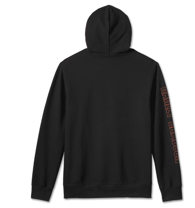 Men's Bar &amp; Shield Hoodie - Black Beauty