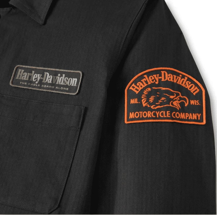 Working Man Overshirt - Black Harley