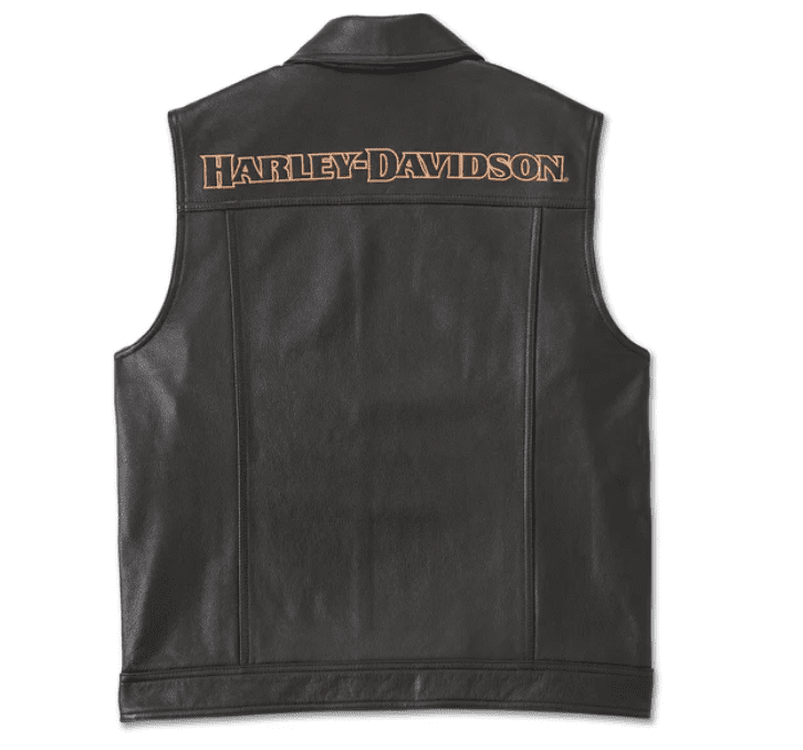 Fuel to Flames Leather Vest for Men