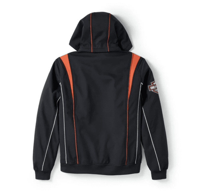 Idyll Windproof Soft Shell Jacket - Black Harley