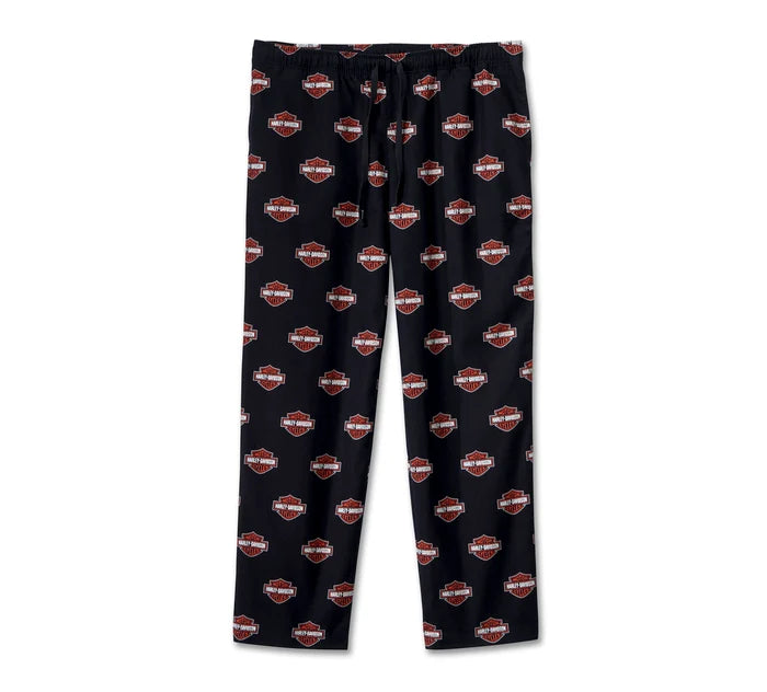 Pijama Men's Harley Davidson Bar & Shield Long Sleeve Pajama Set