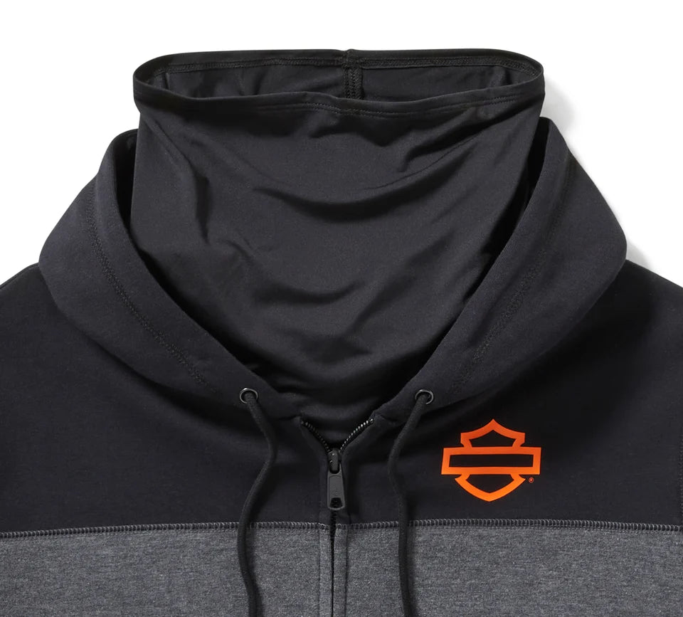 H-D TECH Gaiter Full Zip para hombre - Colorblock