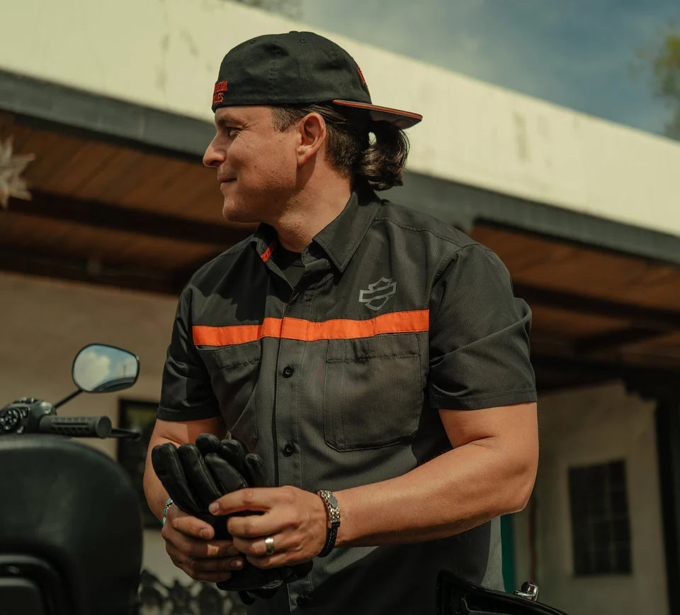 Camisa Harley Davidson Tech Vented Shirt Colorblock