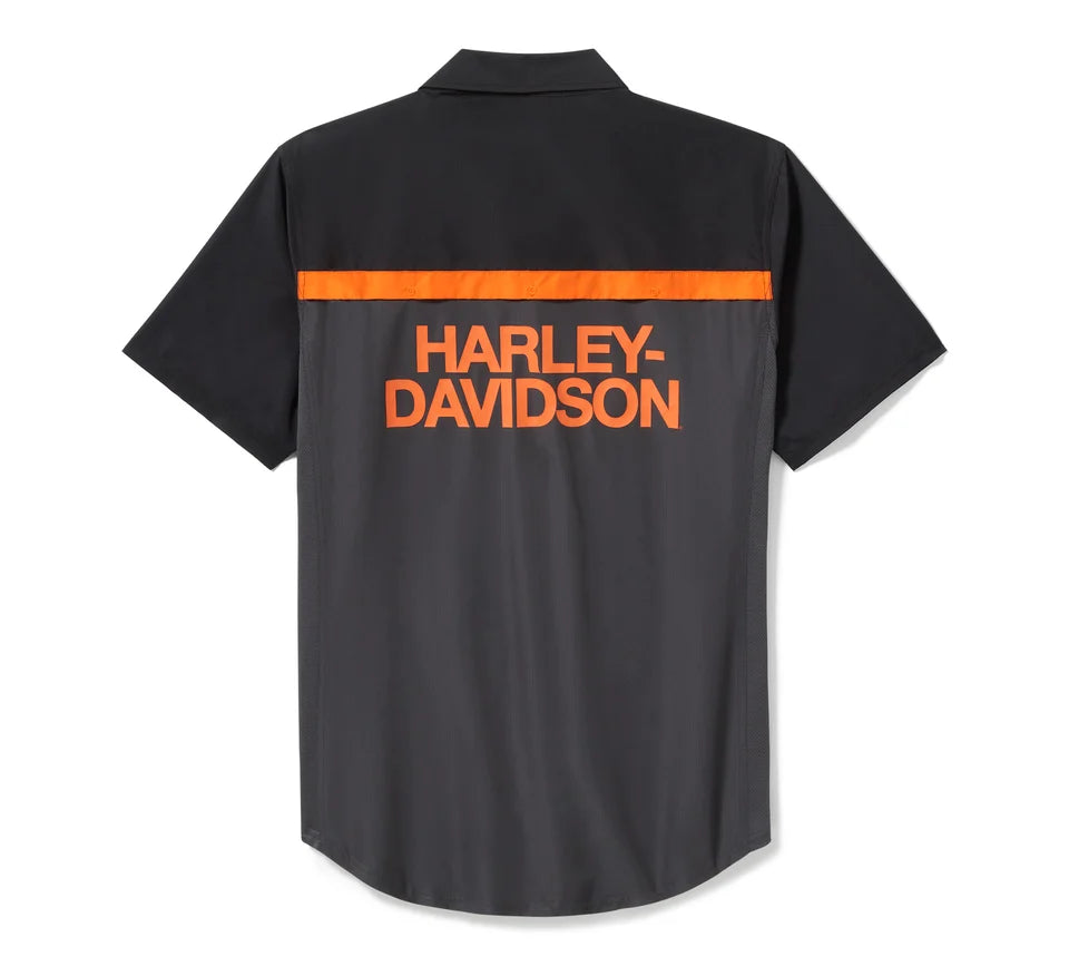 Camisa Harley Davidson Tech Vented Shirt Colorblock