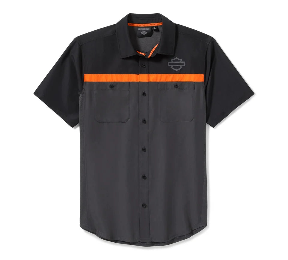 Camisa Harley Davidson Tech Vented Shirt Colorblock