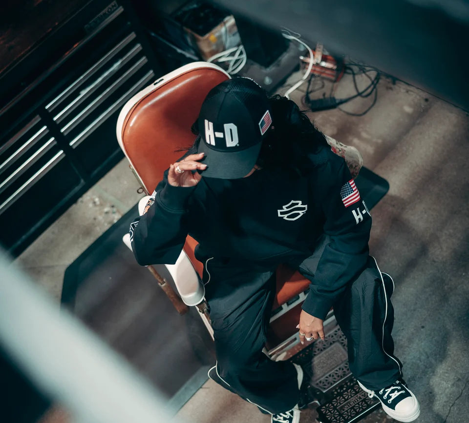 Sudadera con capucha del equipo Harley Davidson Factory Racing