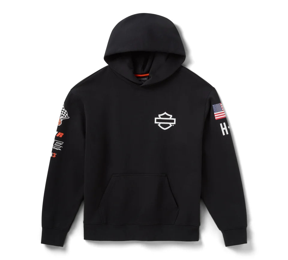 Sudadera con capucha del equipo Harley Davidson Factory Racing