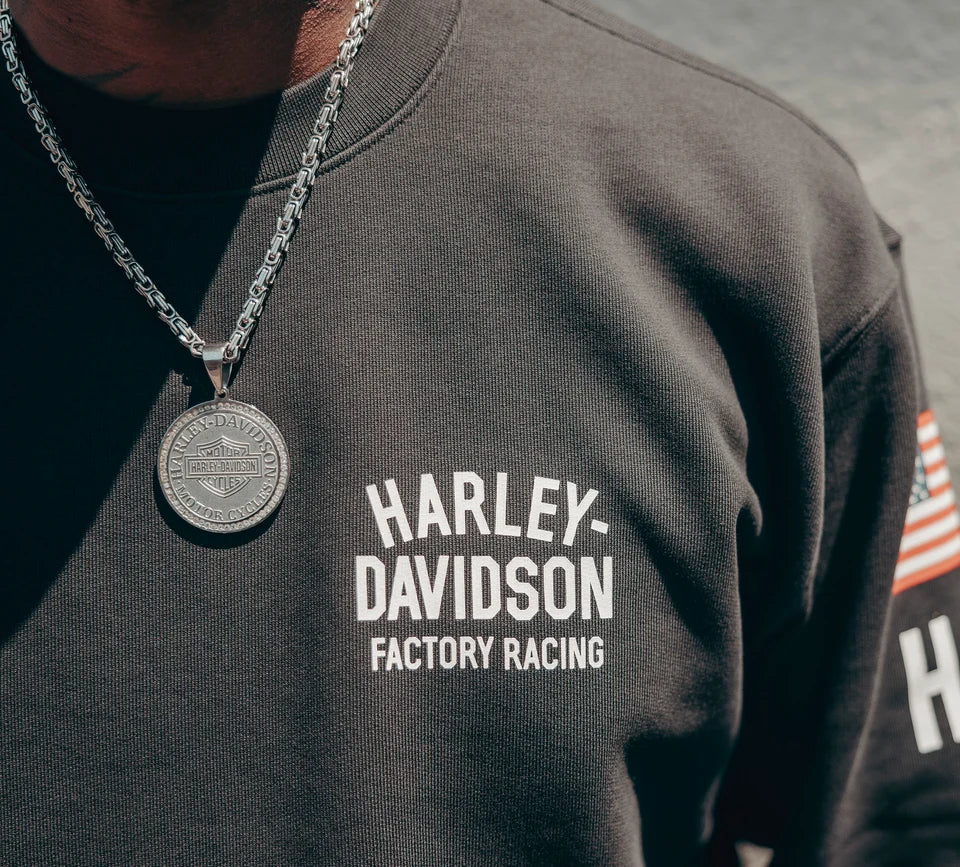 Harley Davidson Factory Racing Team Crewneck Sweatshirt