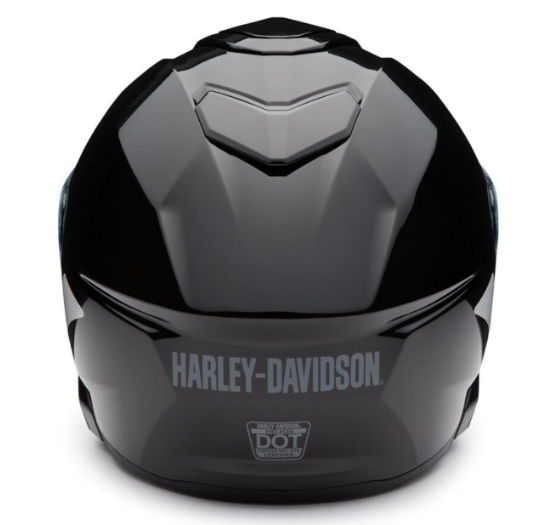 Casco Modular Harley-Davidson® H-D Capstone Sun Shield III H35 – Negro Brillo – CE