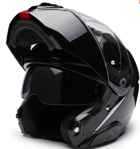 Casco Modular Harley-Davidson® H-D Capstone Sun Shield III H35 – Negro Brillo – CE