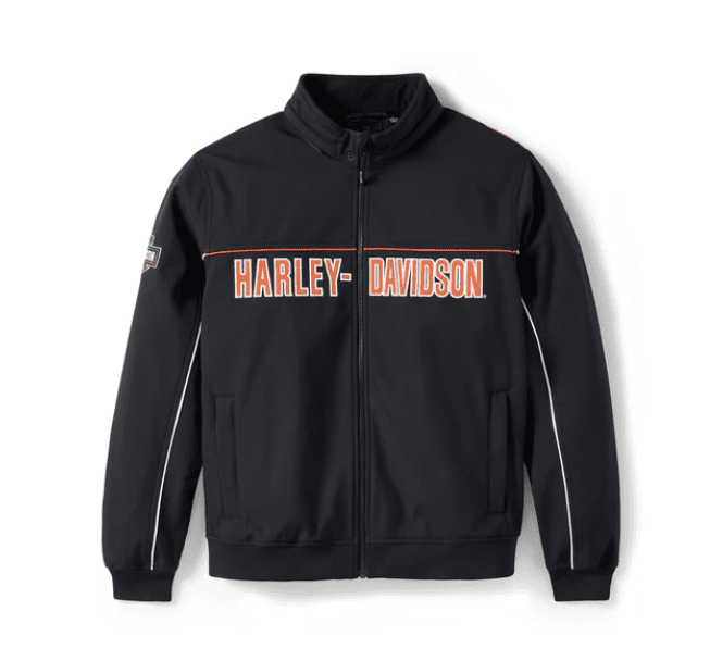 Idyll Windproof Soft Shell Jacket - Black Harley