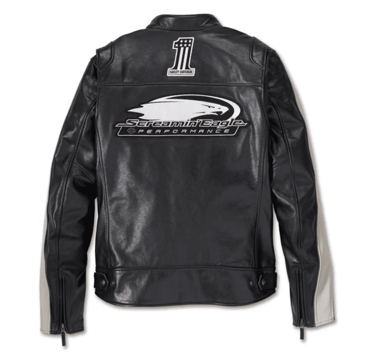 Jaqueta de couro Enduro Screamin' Eagle masculina