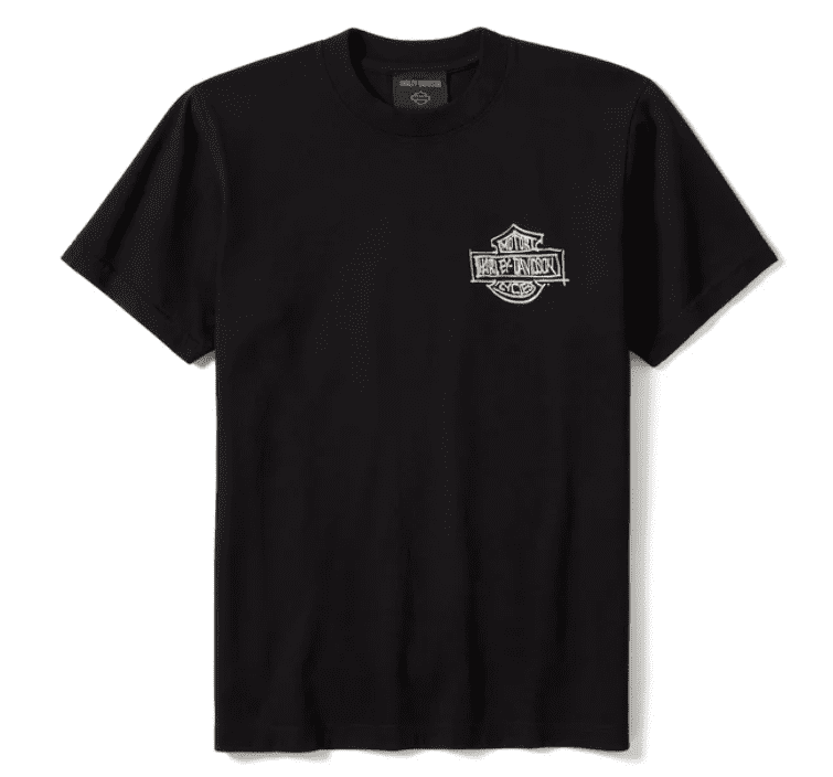 Camiseta In the Wind Rider Sketch Art - True Black