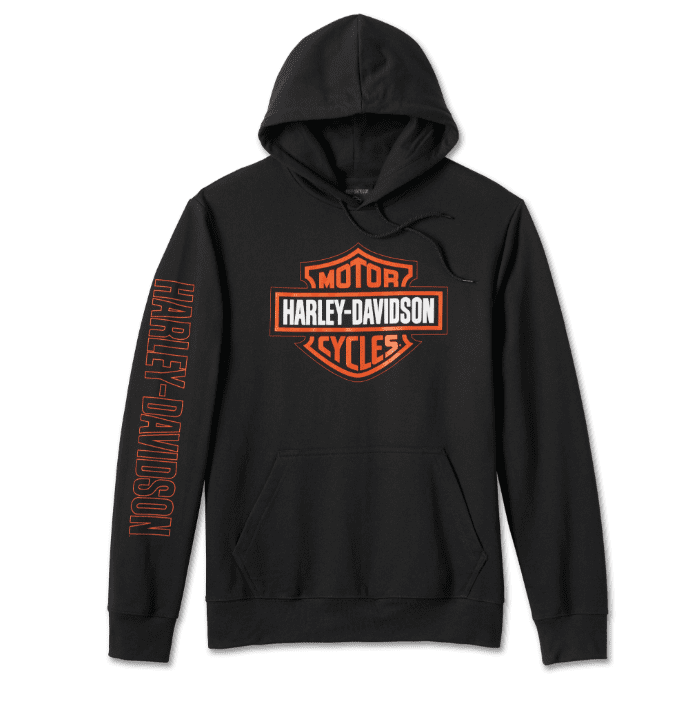 Sudadera Bar & Shield Hoodie para hombre - Black Beauty