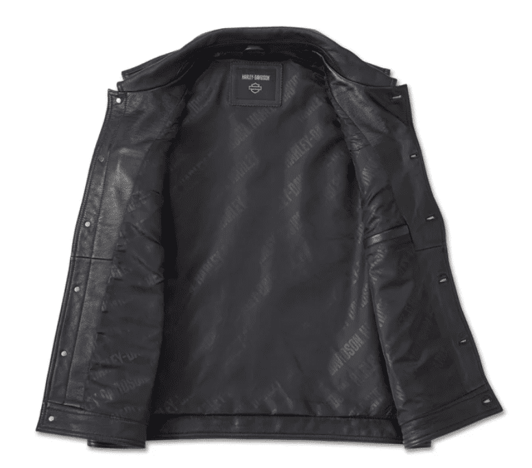Fuel to Flames Leather Vest for Men